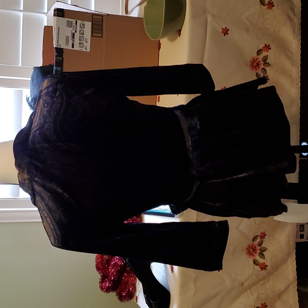 Velvet blouse - Picture 2 of 2